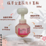 植萃金盞花洗手慕斯300ml